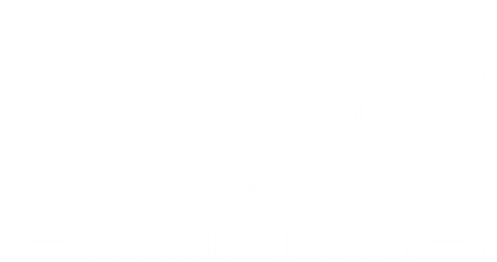 Salty Like Normal Saline Nurse Medical Funny Nurse Funny Gift Baby Bodysuit