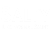 Salty Like Normal Saline Nurse Gift Women's Racerback Tank