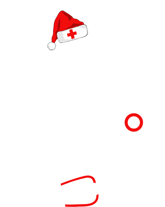 Santas Favorite Endoscopy Nurse Merry Christmas Nurse Crew Funny Gift T-Shirt