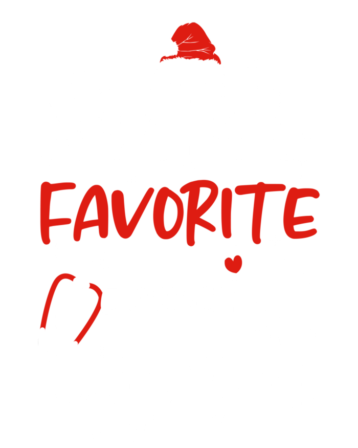 Santas Favorite Endoscopy Nurse Tee Funny Xmas Nurse Funny Gift Cool Gift Tall Hoodie