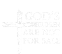 Womens Gods Children Are Not For Sale Cross Christian Ladies PosiCharge Competitor Racerback Tank