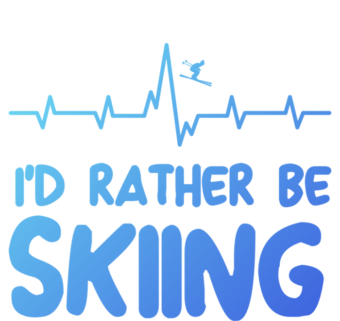 Id Rather Be Skiing Skier Gift Ladies Essential Tank