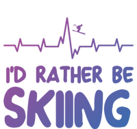 Id Rather Be Skiing Skier Gift T-Shirt