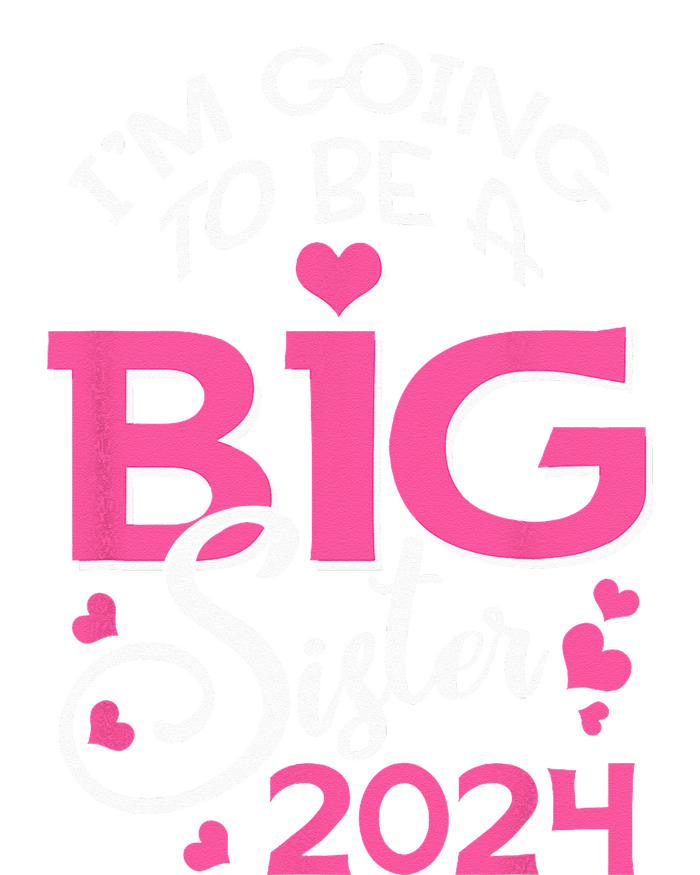 Im Going To Be A Big Sister 2024 Pregnancy Announcement Pom Pom 12in Knit Beanie