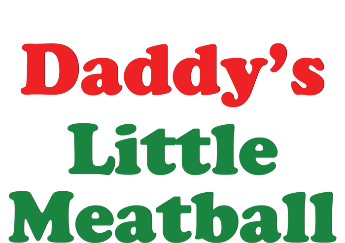 Funny Daddy Little Meatball Hoodie