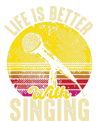 Life Is Better With Singing Microphone Karaoke Music Bar T-Shirt