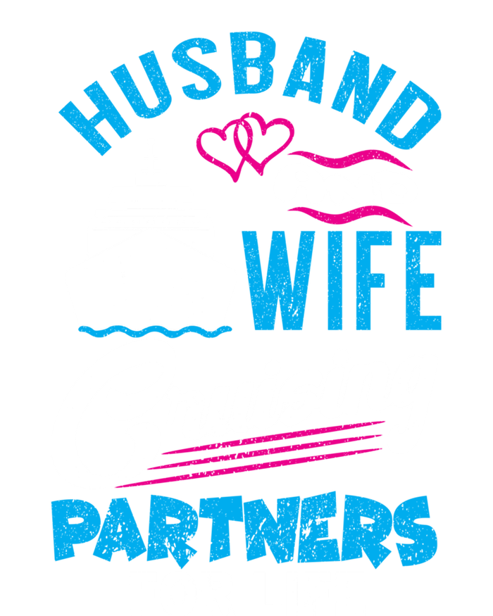 Cruising Cruise Vacation Husband Wife Couple Gift Short Acrylic Beanie