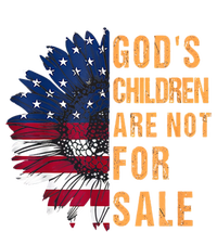 Gods Children Are Not For Sale Sunflower USA Flag Sunflower Daily Commute Backpack