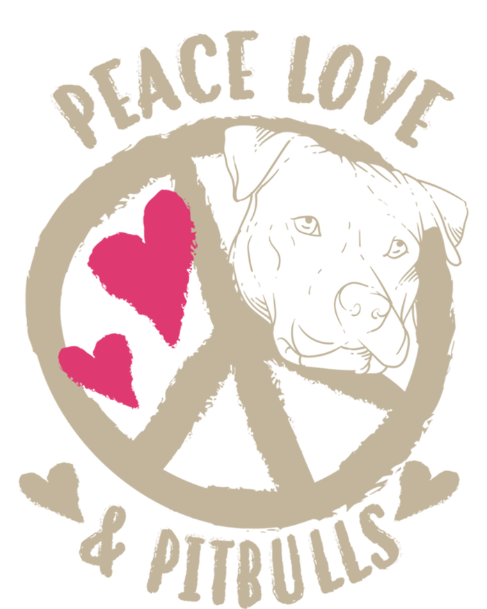 Cute Peace Love And Pitbulls And Gift Sweatshirt Cinch Pack Bag