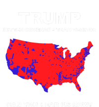 Trump Better Coverage Than Verizon Can You Hear Us Now Cropped Pullover Crew