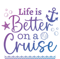 Family Cruise Ship Life Is Better On A Cruise Ship Vacation Funny Gift Women's Racerback Tank