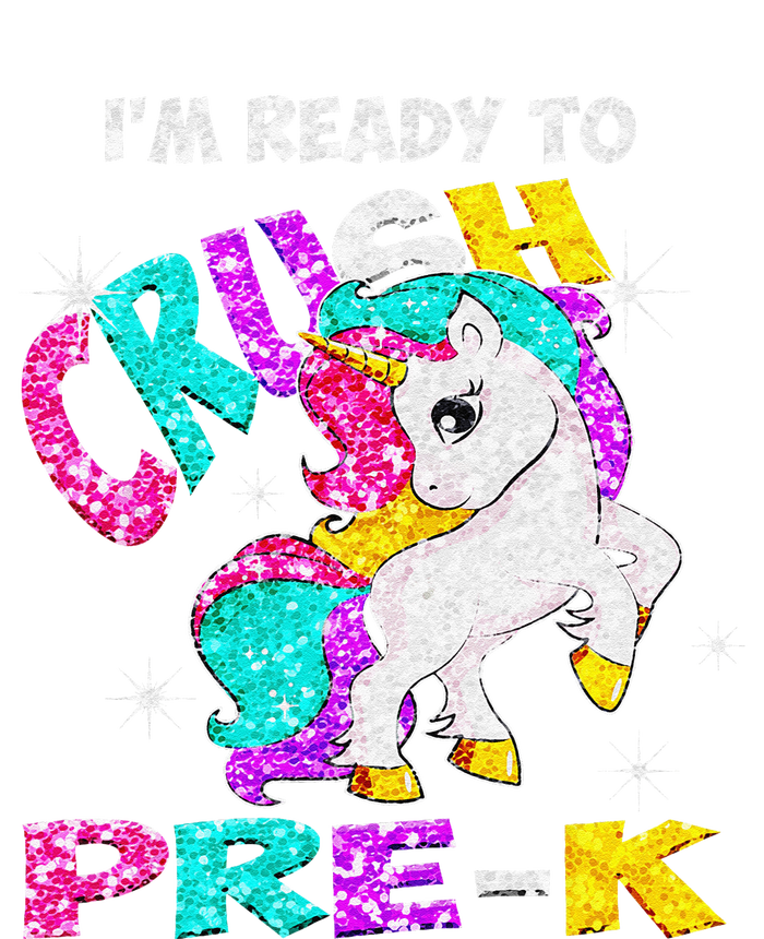 Back To School Im Ready To Crush PreK Unicorn T-Shirt