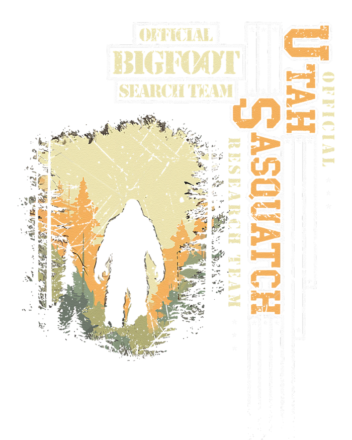 Bigfoot Research Team For Utah Sasquatch Believer V-Neck T-Shirt