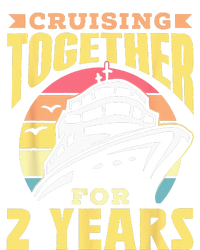 Cruising Together For 2 Years Marriage Cruise Anniversary T-Shirt