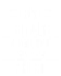 I Beat Cancer And All I Got Was This Funny Gift Cancer Patient Gift Mesh Reversible Basketball Jersey Tank