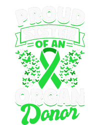 Organ Donation Green Ribbon Proud Sister Of An Organ Donor Kids Hoodie