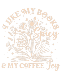 I Like My Books Spicy And My Coffee Icy Skeleton Book Lovers Cooling Performance Crew T-Shirt