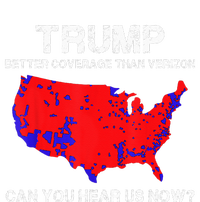 Trump Better Coverage Than Verizon Can You Hear Us Now Cropped Pullover Crew