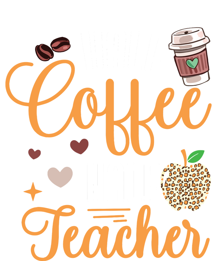 Teacher Half Coffee Half Teacher First Day Of School Pajama Set