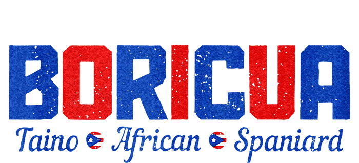 Boricua Puerto Rico Pride Puerto Rican Taino African Spanish T-Shirt