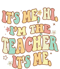 Groovy Its Me Hi Im The Teacher It’s Me Back To School Gifts Garment-Dyed Sweatshirt