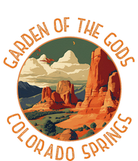 Garden Of The Gods Colorado Springs Distressed Circle Kids Hoodie