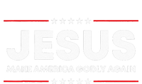 Jesus Make America Godly Again Patriotic Christian Faith USA Sweatshirt Cinch Pack Bag