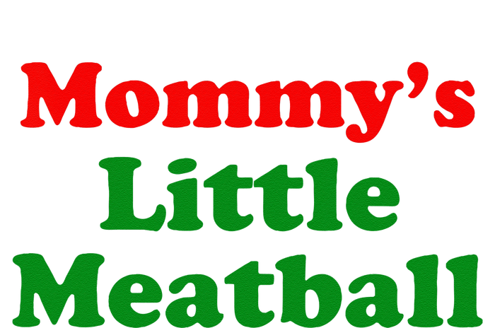 Mommys Little Meatball Funny Italian Joke Valucap Bio-Washed Visor