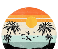 Palm Trees Summer Vacation Beach Sunshine Summer Retro Gifts Women's T-Shirt