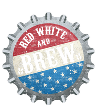 Red White And Brew 4th Of July Craft Beer Father T-Shirt