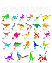 My Dinosaur Alphabet Funny Learn Alphabet With Dinosaurs Kids Sweatshirt