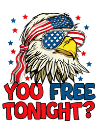 you free tonight bald eagle mullet usa flag 4th of july T-Shirt