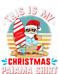 This Is My Christmas Pajama Funny Xmas PJ's Santa Bumper Sticker