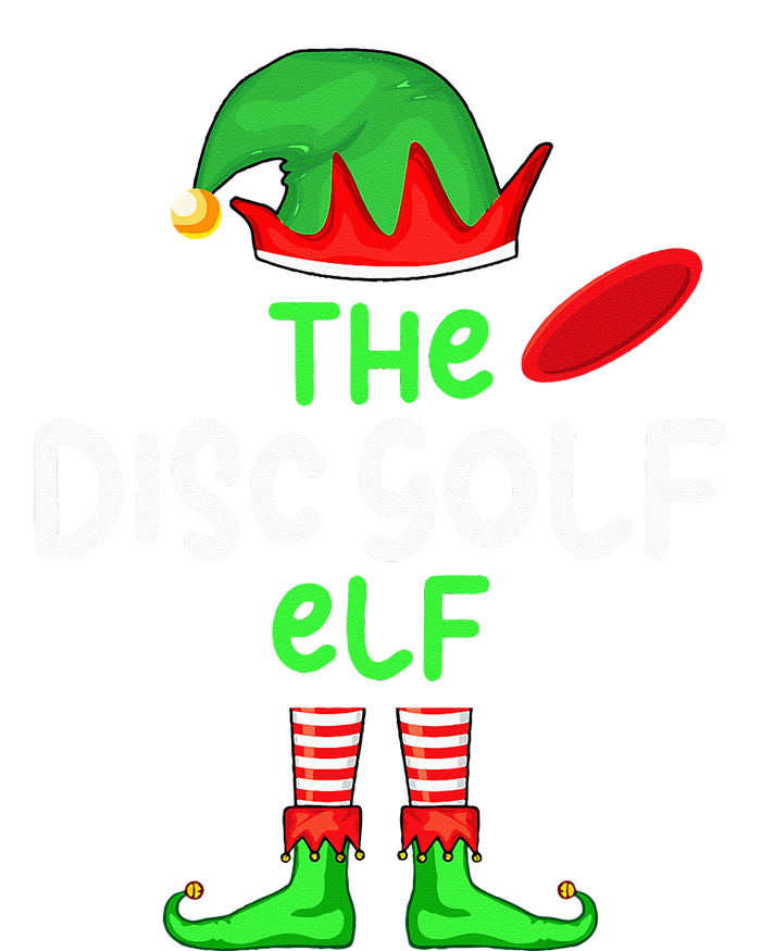 I'm The Disc Golf Elf Christmas Family Matching Pajama Softstyle Adult Sport Polo