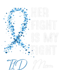 Her Fight Is My Fight T1D Mom Type 1 Diabetes Awareness Sustainable Knit Beanie