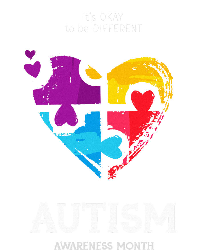 It's Ok To Be Different Autism Awareness PosiCharge Competitor Tank