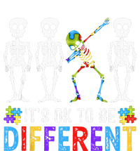 It's Ok To Be Funny Different Skeleton Autism Awareness T-Shirt