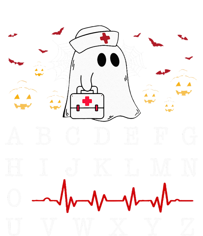 Boo Boo Crew Nurse Ghost Funny Halloween Costume Alphabet Womens California Wash Sweatshirt