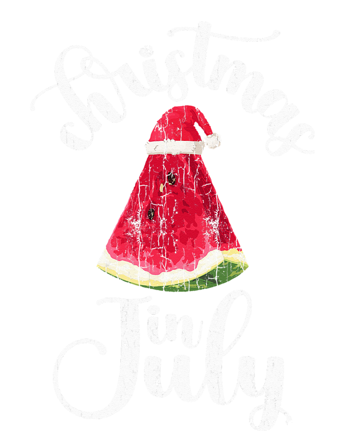 Christmas In July Watermelon Fun Santa Beach Summer Magnet