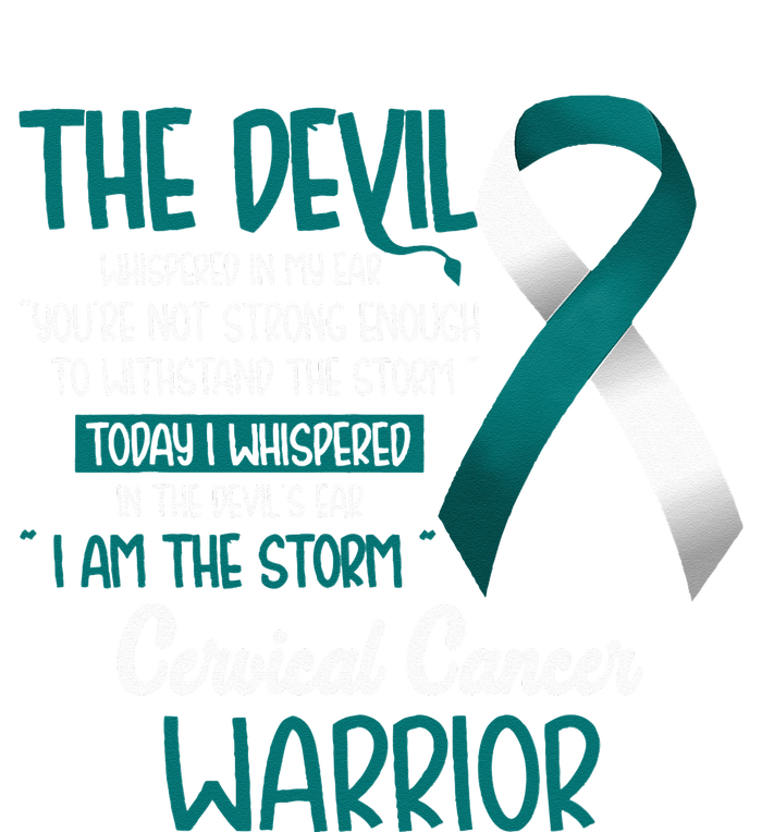 I am the storm Cervical Cancer Warrior T-Shirt