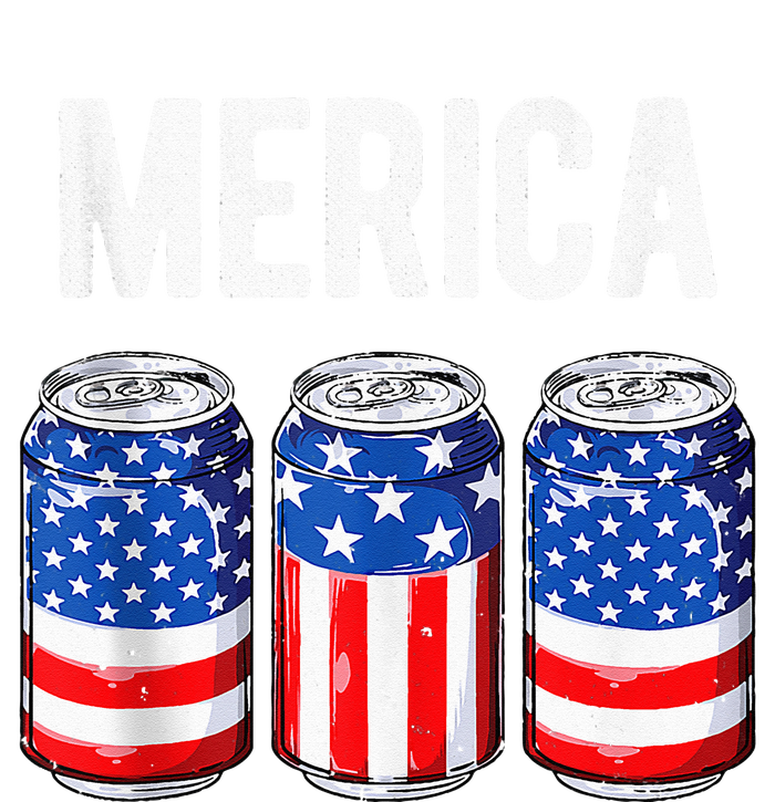 beer american flag 4th of july  merica usa drinking T-Shirt