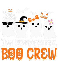 Team Paraprofessional Boo Crew Halloween Ghost T-Shirt