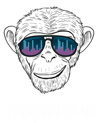 Monkey Equalizer Party Rave Techno Vacation Vacay Mode On Gift T-Shirt