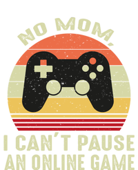 No Mom I Cant Pause An Online Game Retro Video Gamer Great Gift Sustainable Knit Beanie