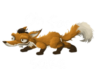 Oh For Fox Sake Funny Cussing Pun Animal Gift Sweatshirt