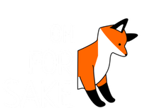 Oh For Fox Sake Funny Sarcastic Pun Joke Gift Zip Tote Bag