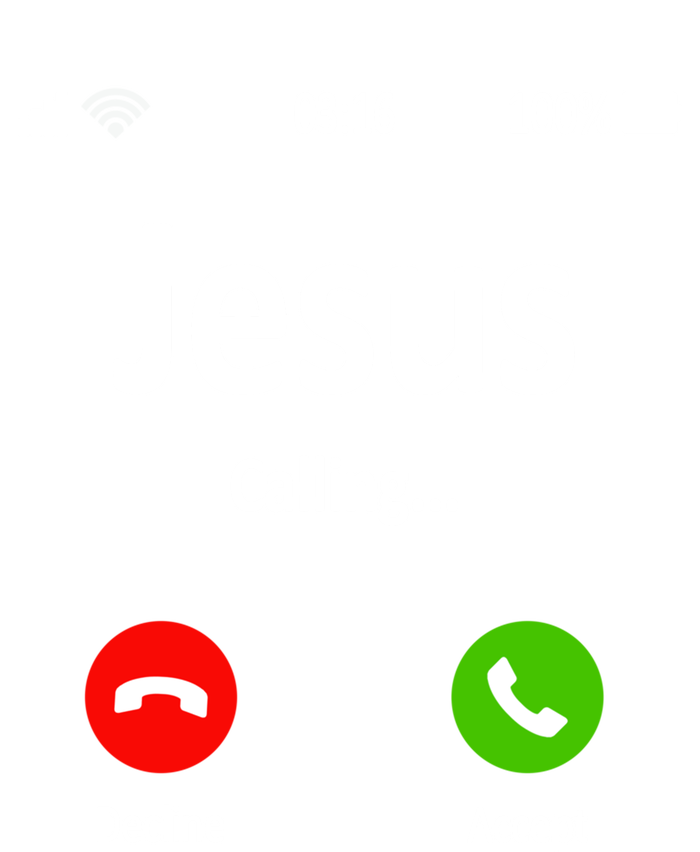 Jesus Is Calling Christian Gift Tall Hoodie