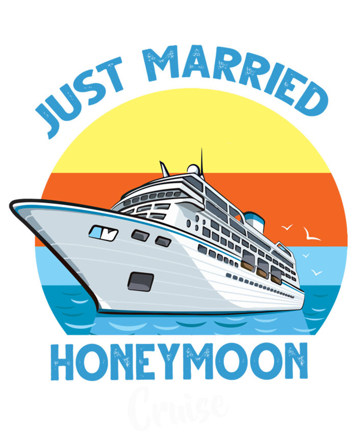 Just Got Married Honeymoon Cruise Couple Matching Gift Hoodie