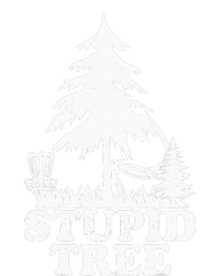 Disc Golf Art For  Stupid Tree Fun Disc Golf Player Tie-Dye T-Shirt