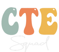 CTE Squad Retro Groovy Vintage Happy First Day Of School T-Shirt